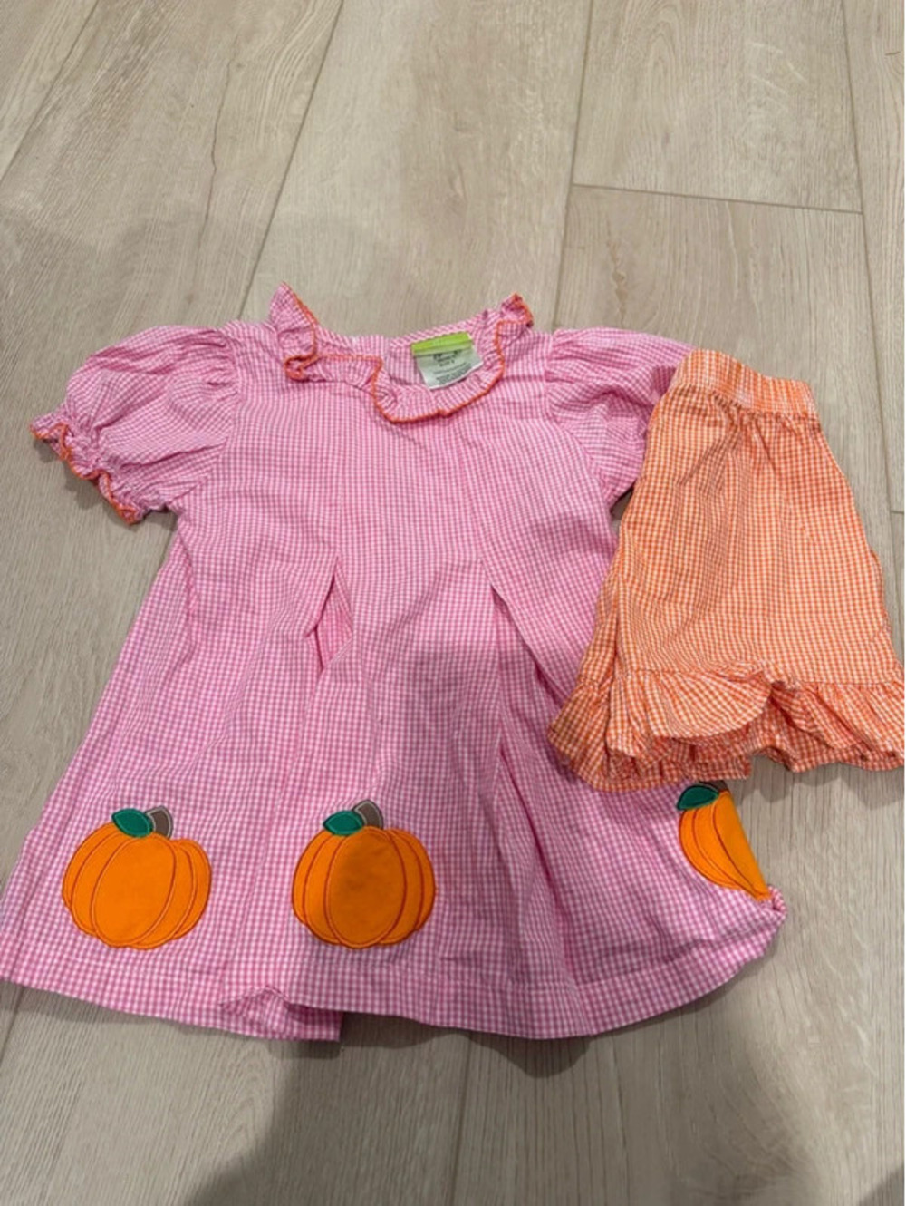 Classic Whimsy Pink Pumpkin Outfit